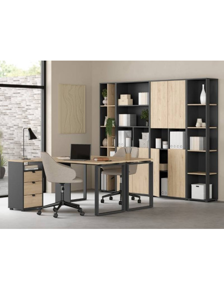 Étagère Verticale Sign Gris Foncé | Kitdescans Étagère Verticale Sign Gris Foncé | Kitdescans