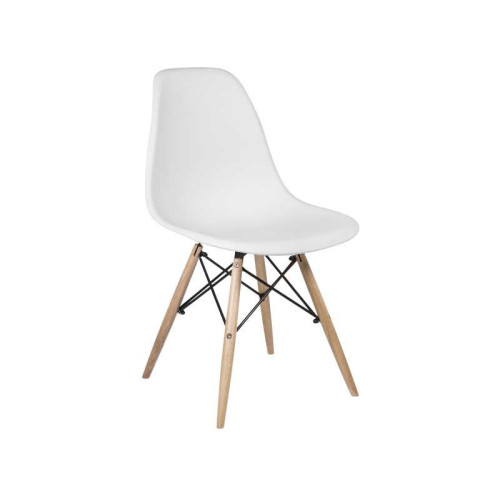 Conjunt Taula R480 Fixa + 4 Cadires Paris | Kitdescans