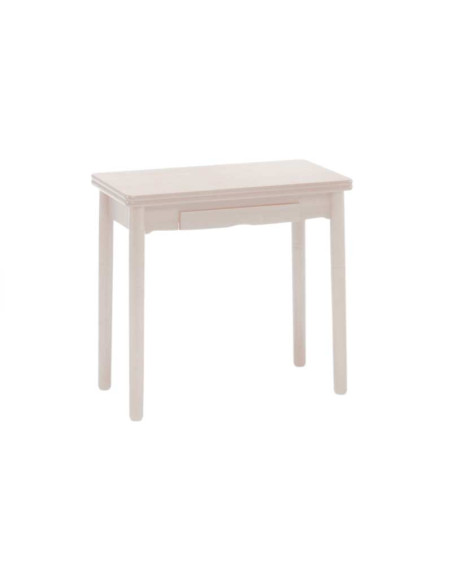 Libro Foldable Table in White | Kitdescans