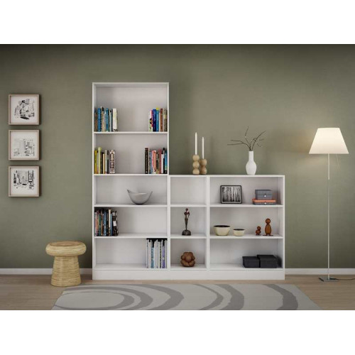  Estantería Básica Pequeña en blanco en Kitdescans