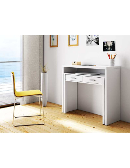 Kitdescans Consola Desplazable Blanco  Kitdescans Consola Desplazable Blanco