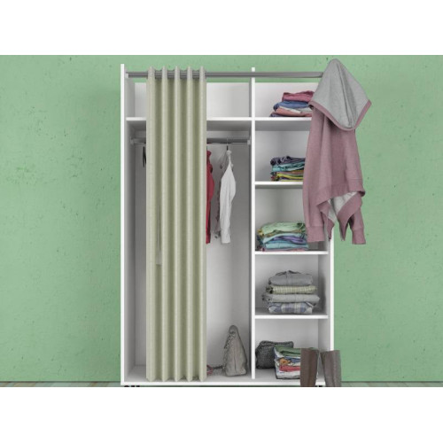 Kit Wardrobe with Wheels | Kitdescans