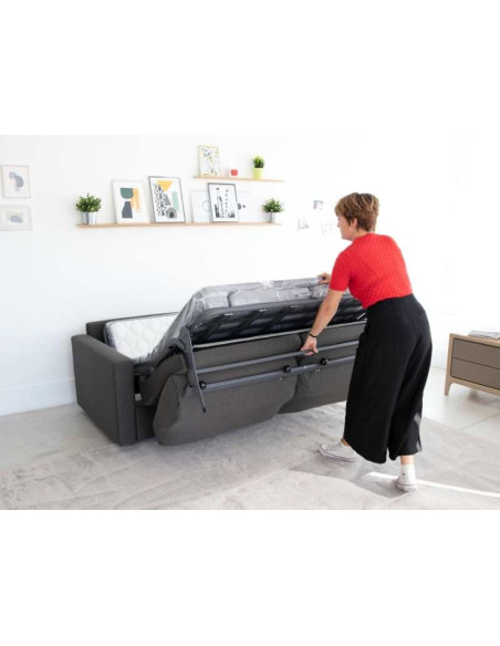 Canapé Lit Bruno 140x190x18 cm | Kitdescans