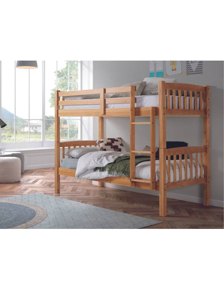 Twin Bed Pacha - Oak | Kitdescans