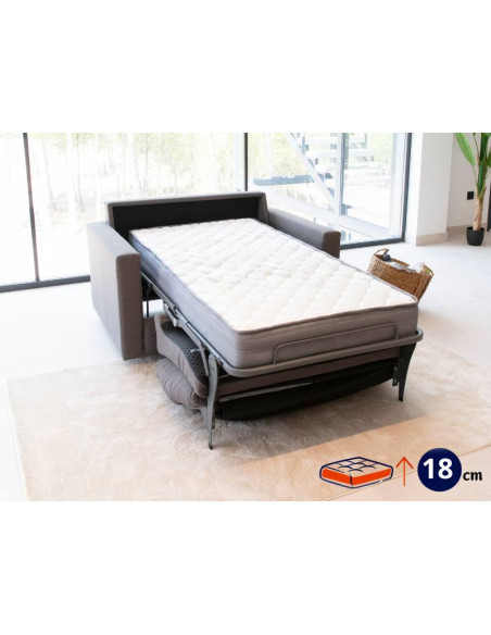 Bruno Armchair Bed 80x190x18 cm | Kitdescans