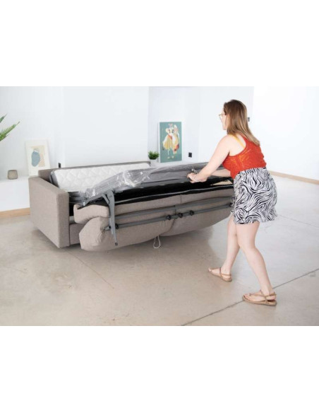 Canapé Lit Bruno 160x190x18 cm | Kitdescans