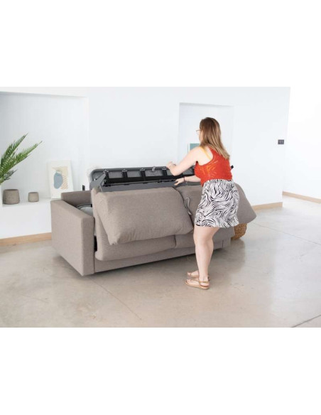 Canapé Lit Bruno 140x190x14 cm | Kitdescans