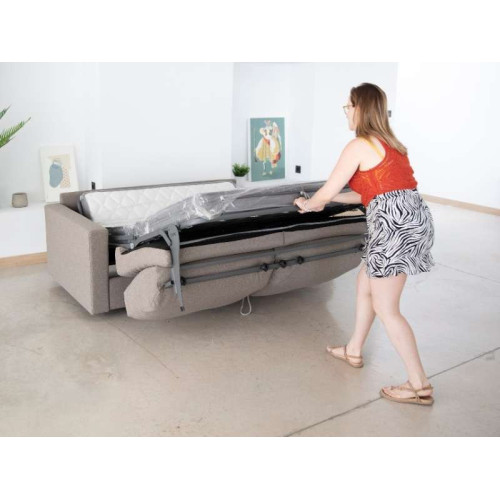 Canapé Lit Bruno 140x190x14 cm | Kitdescans