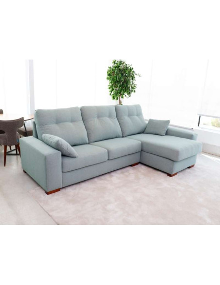 Nantes Sofa with Fixed Reversible Chaise Longue | Kitdescans