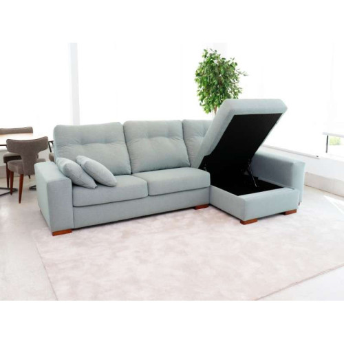 Canapé Nantes avec Chaise Longue Réversible Fixe | Kitdescans