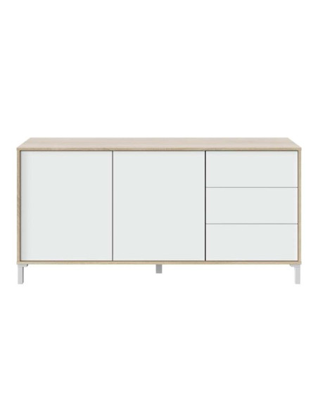 Aparador Brooklyn de 2 puertas / 3 cajones | Kitdescans Aparador Brooklyn de 2 puertas / 3 cajones | Kitdescans