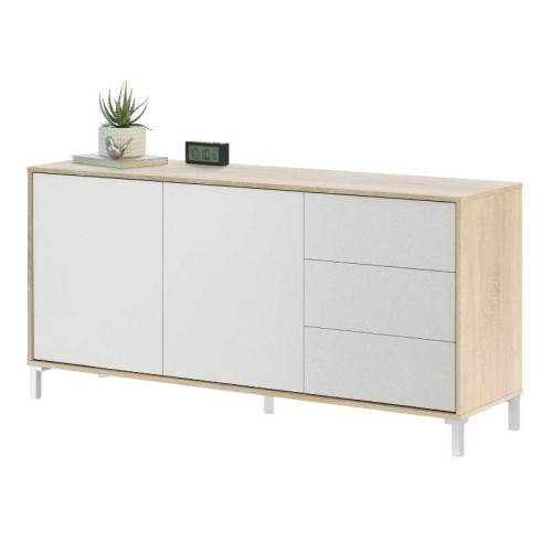 Buffet Brooklyn à 2 portes / 3 tiroirs | Kitdescans