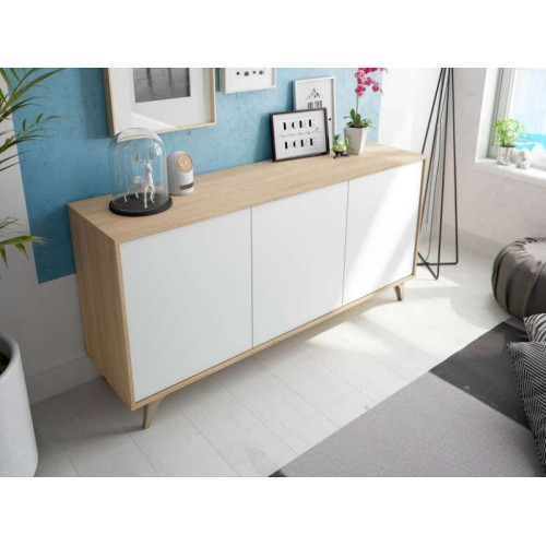 Kikua Plus 3-Door Sideboard | Kitdescans